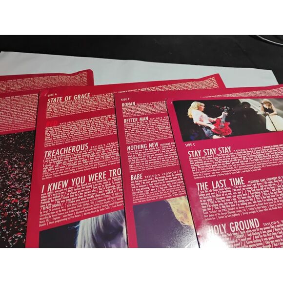 Taylor Swift Taylor's Version Vinyl Record Album Preowned - Picture 11 of 11